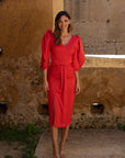 Aretxa Red Dress