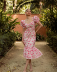 Vestido Raquel Rosa