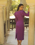 Vestido Bárbara Morado