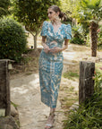 Samanta Sky Blue Dress