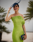 Vestido Xylia Verde Pistacho