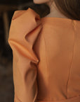Vestido Denisse Naranja