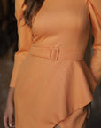 Vestido Denisse Naranja