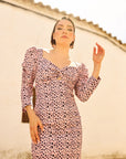 Vestido Louise Rosa