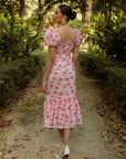 Vestido Raquel Rosa