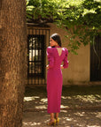 Vestido Rosalie Buganvilla
