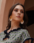 Pendientes MISO Blanco-Oro