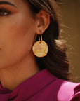 Pendientes FLORA oro
