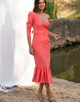 Vestido Sicilia Coral by Kheper