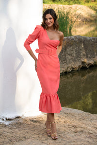 Vestido Sicilia Coral by Kheper