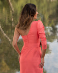 Vestido Sicilia Coral by Kheper