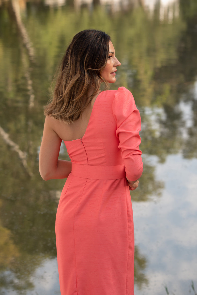 Vestido Sicilia Coral by Kheper