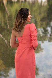 Vestido Sicilia Coral by Kheper