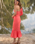 Vestido Sicilia Coral by Kheper