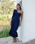 Vestido Sicilia Azul Marino by Kheper