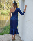 Vestido Sicilia Azul Marino by Kheper