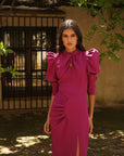 Vestido Rosalie Buganvilla