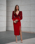 Vestido Clara Rojo