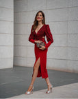 Vestido Clara Rojo