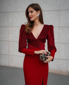 Vestido Clara Rojo