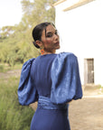 Vestido Nicoleta Azul