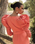 Vestido Dorina Coral