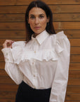 Camisa Blanca Lazo