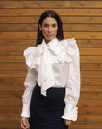 Camisa Blanca Lazo