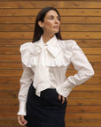 Camisa Blanca Lazo