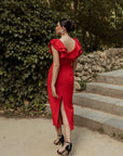 Vestido Perla Rojo