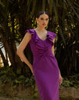 Vestido Perla Morado