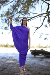 Vestido Silvia Morado