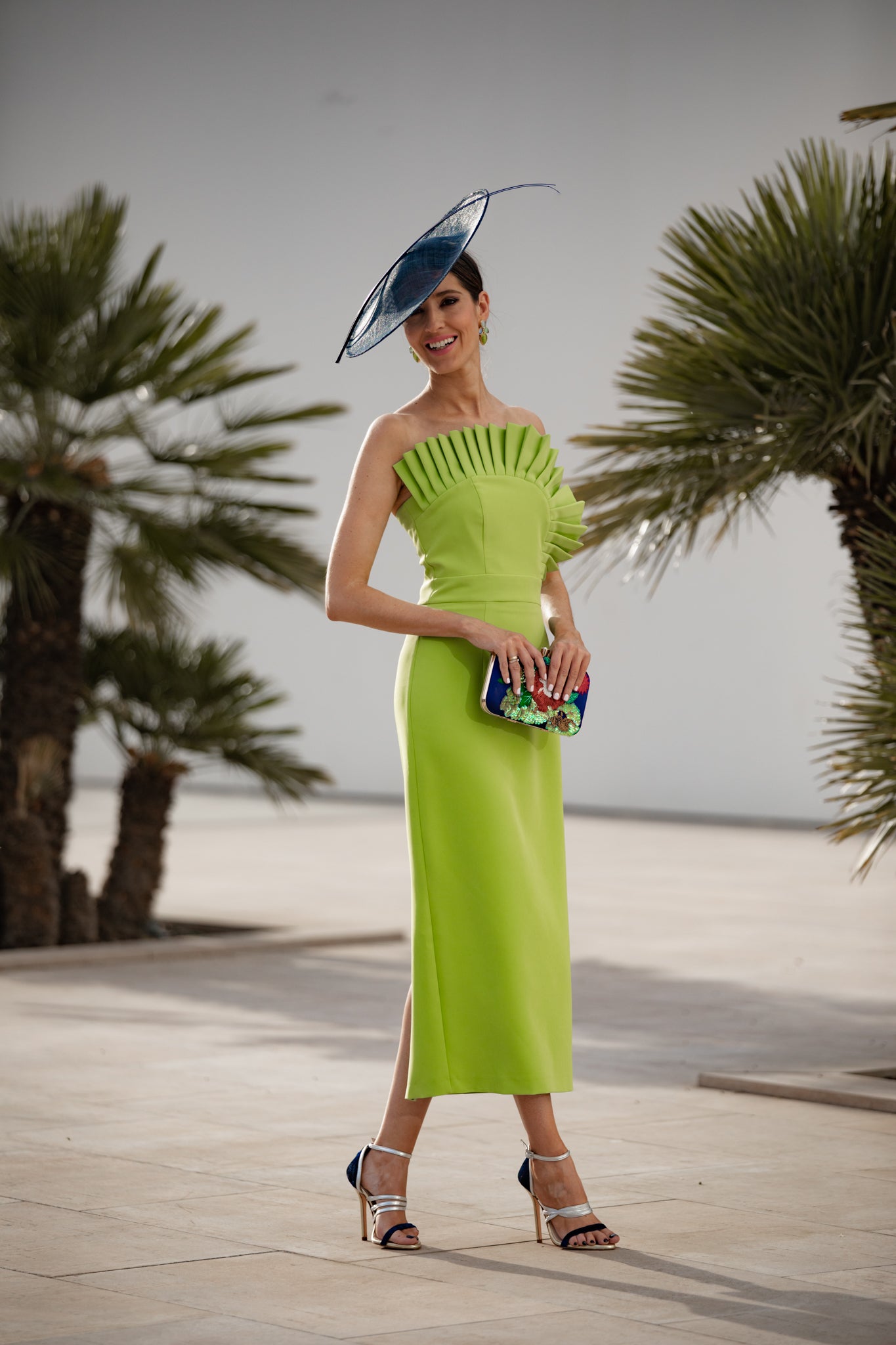 Vestido Xylia Verde Pistacho