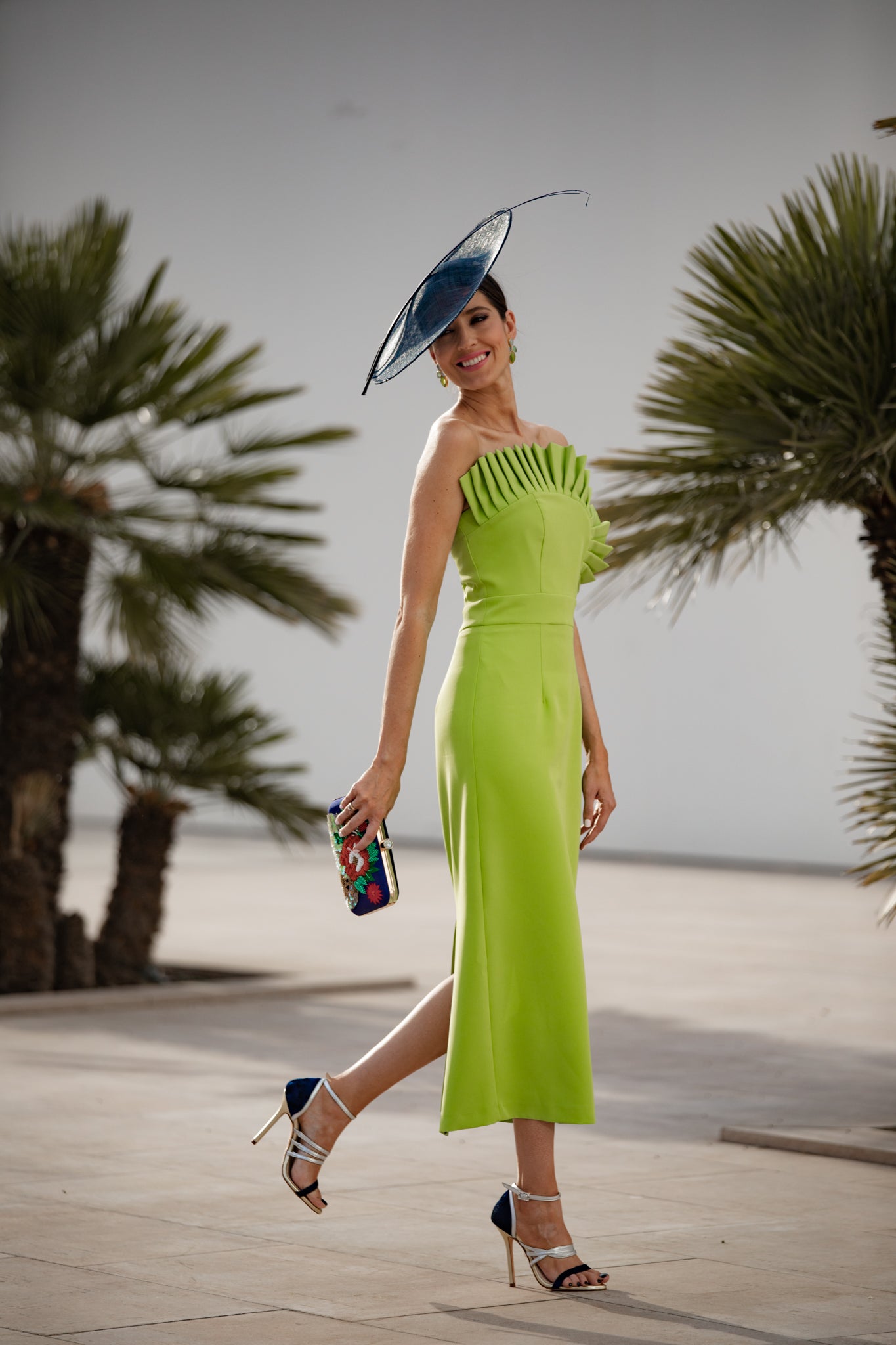 Vestido Xylia Verde Pistacho