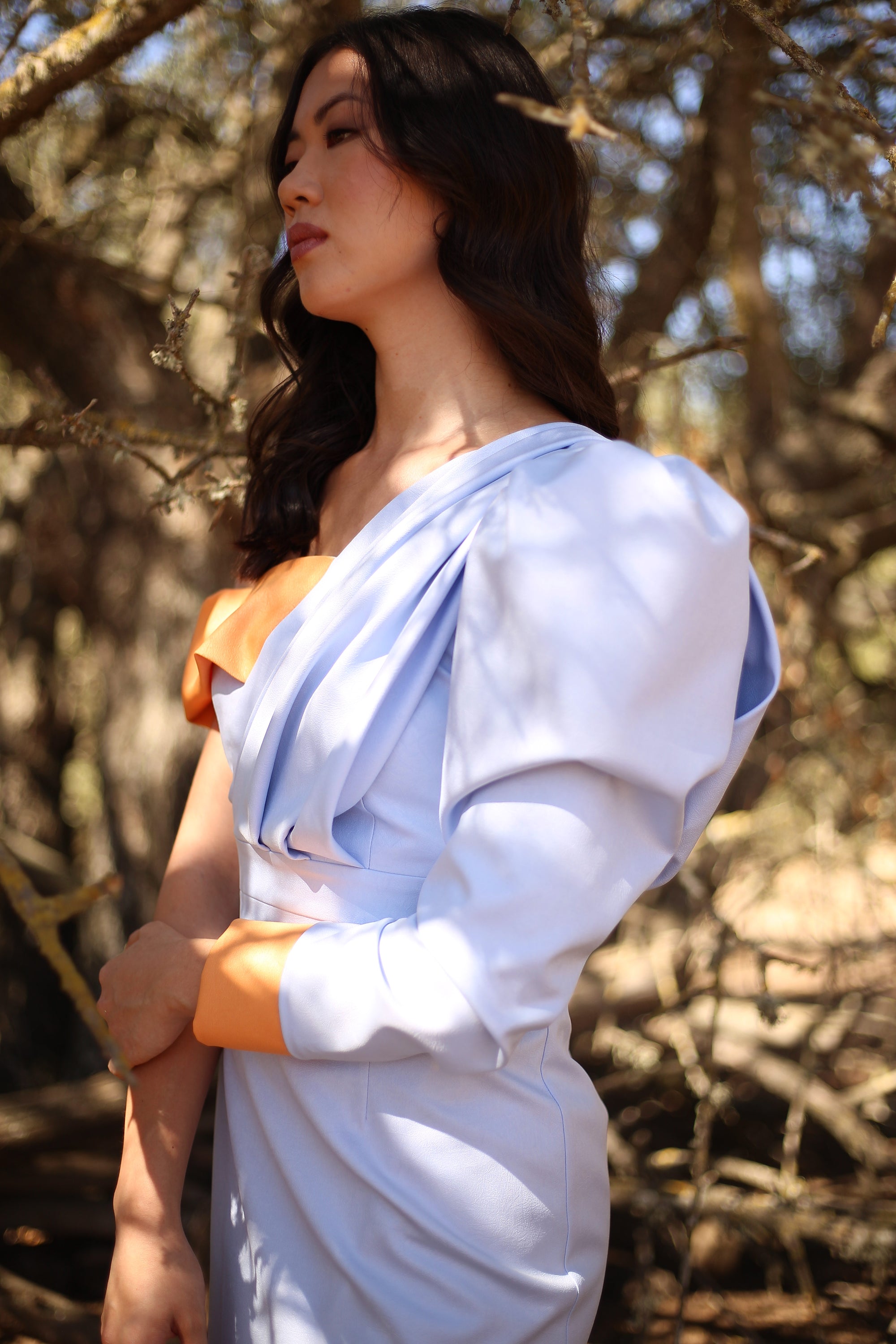 Vestido Penélope Celeste