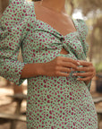 Vestido Louise Verde Agua