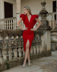 Vestido Navinna Rojo