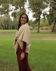 Poncho Beige