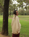 Poncho Beige