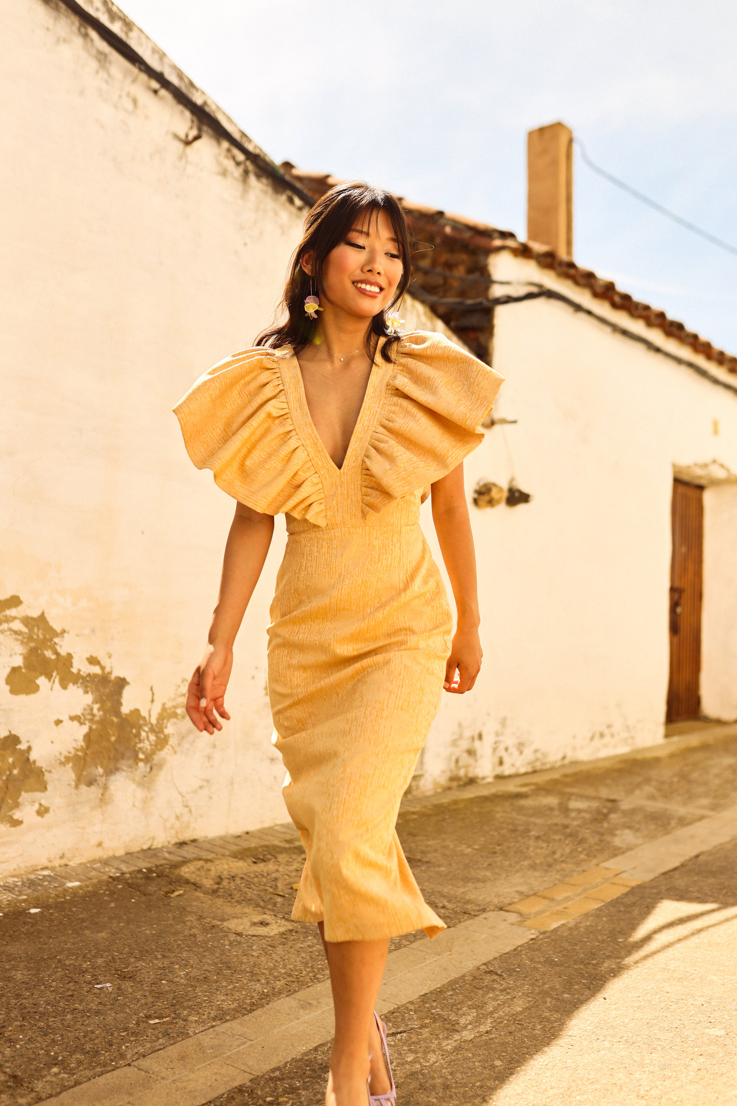 Vestido Ophelia Amarillo