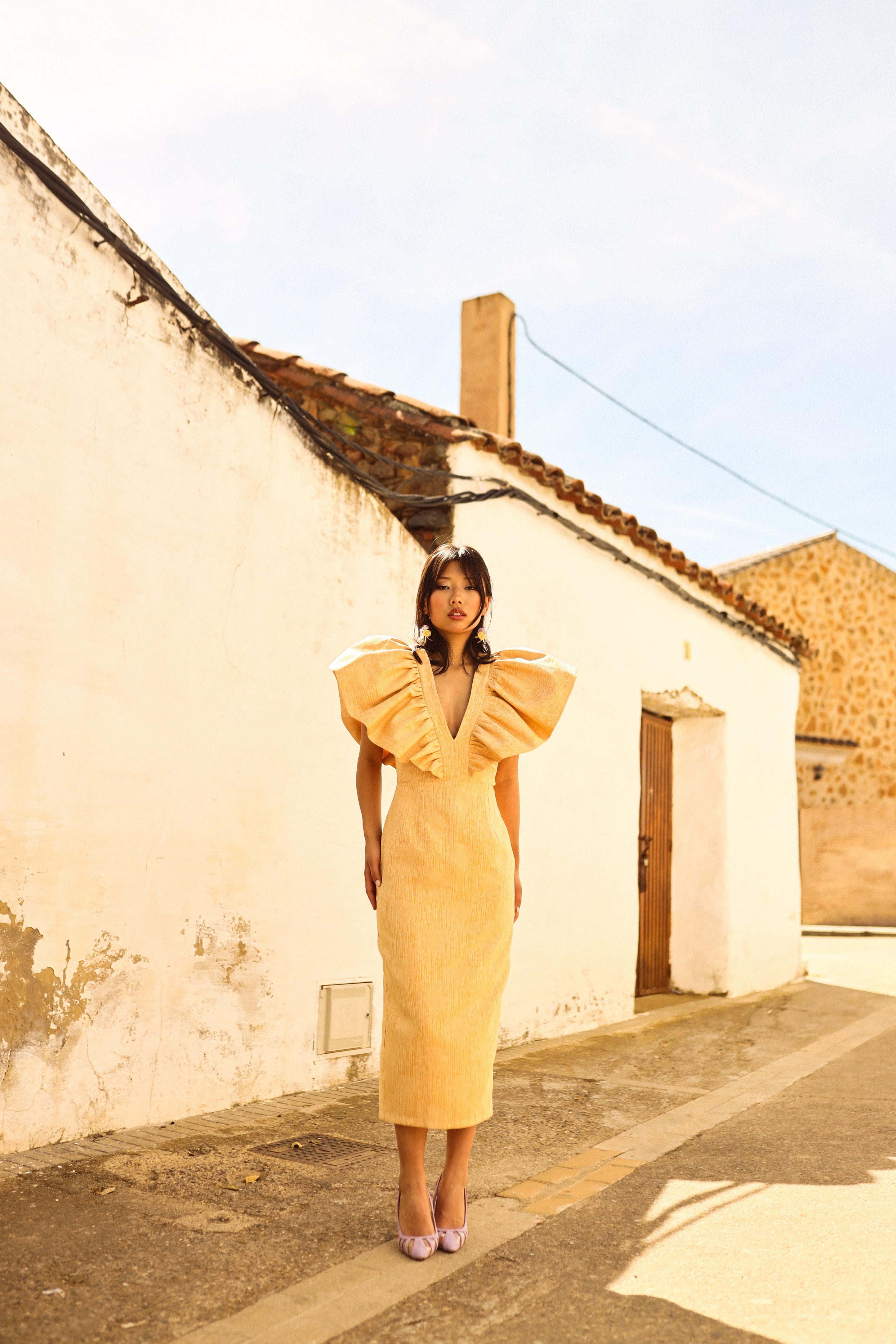 Vestido Ophelia Amarillo