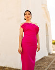 Vestido Xylia Buganvilla