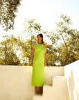Vestido Xylia Verde Pistacho